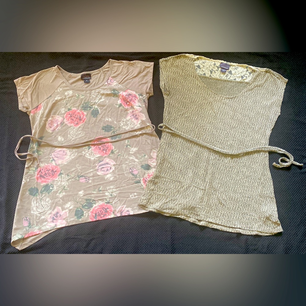 Lot of 2 Maternity Tops